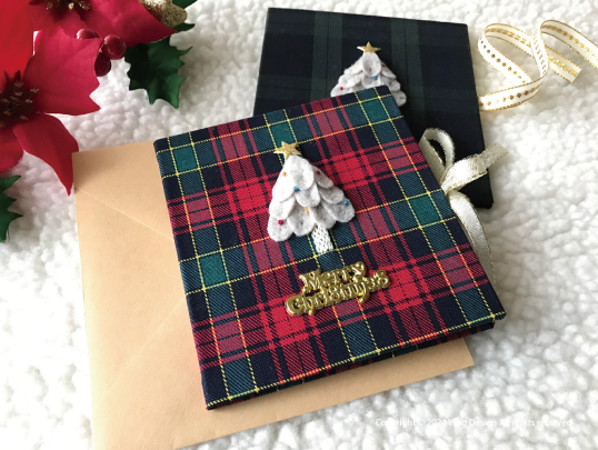 暖暖的聖誕樹 手工卡片 聖誕卡 Handmade Christmas card